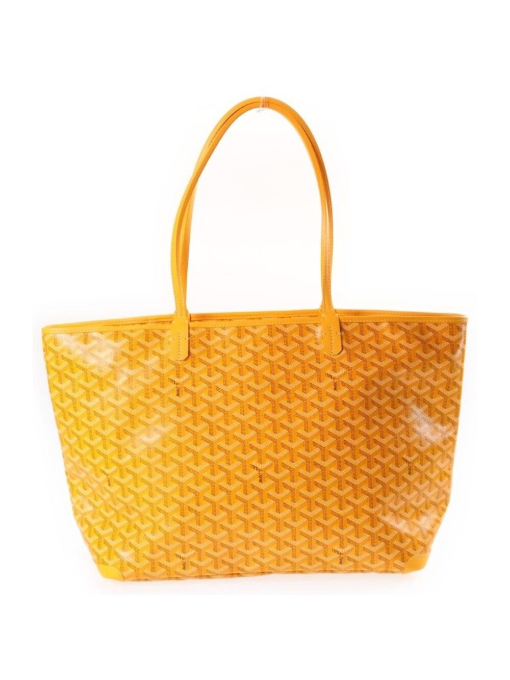 Goyard Artois MM Tote Bag Yellow Leather